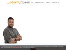 Tablet Screenshot of maxmoncada.com